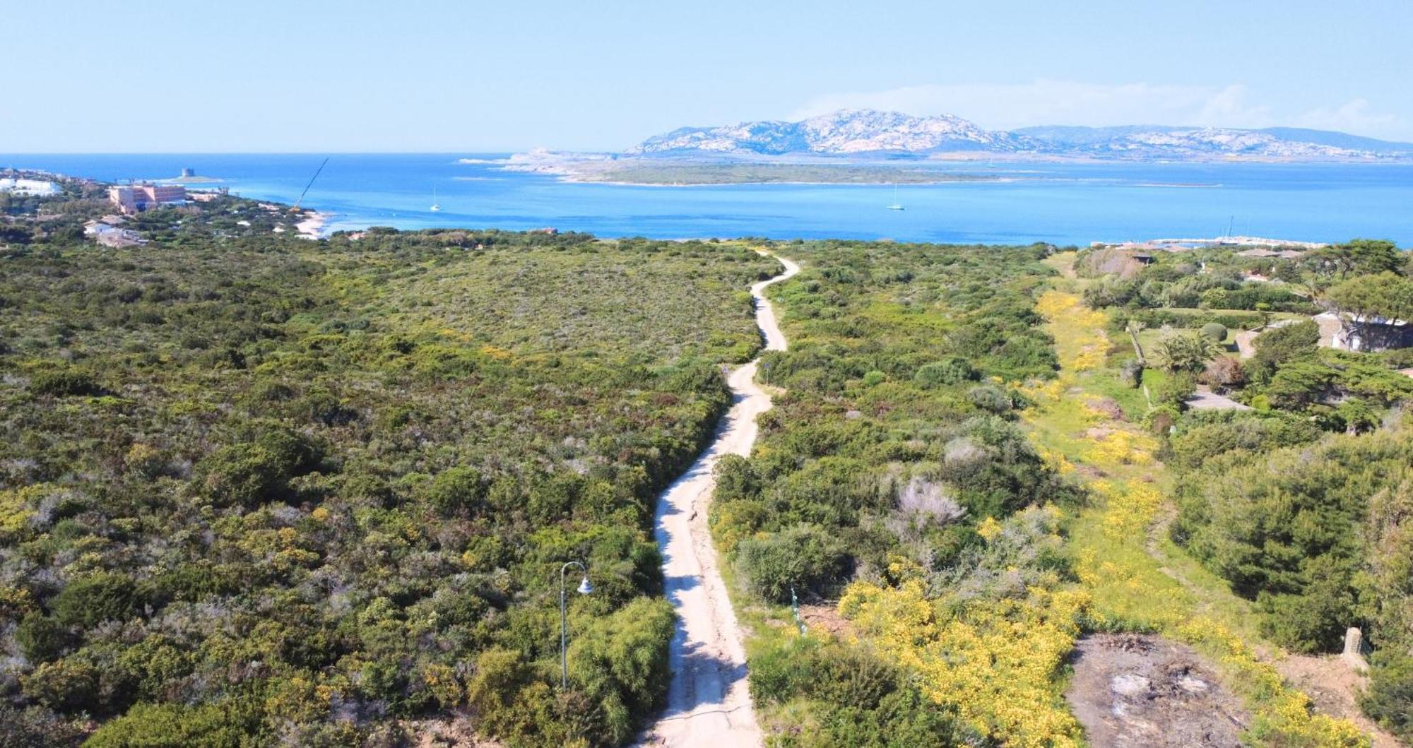 Вилла Panorama Sul Mare Стинтино Экстерьер фото